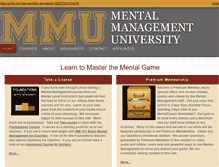 Tablet Screenshot of mentalmanagementcourses.com